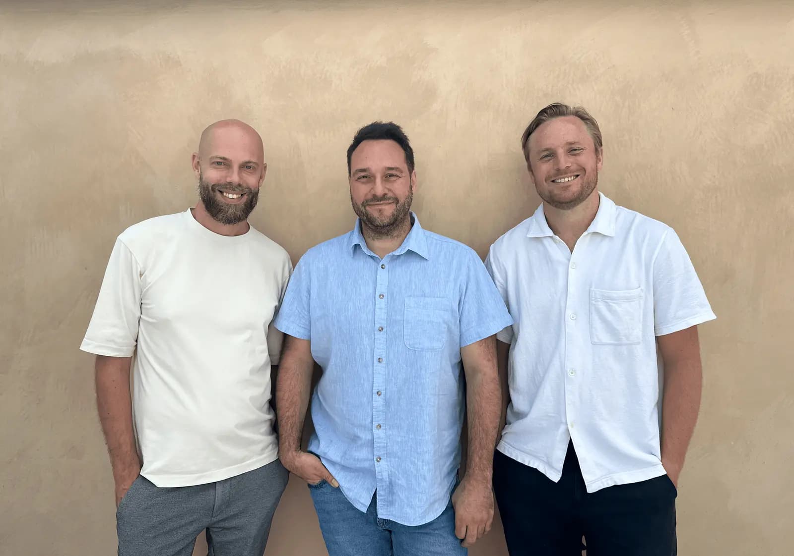 From left: Rickard Javelind, Daniel Angelhoff, Albert Lundberg