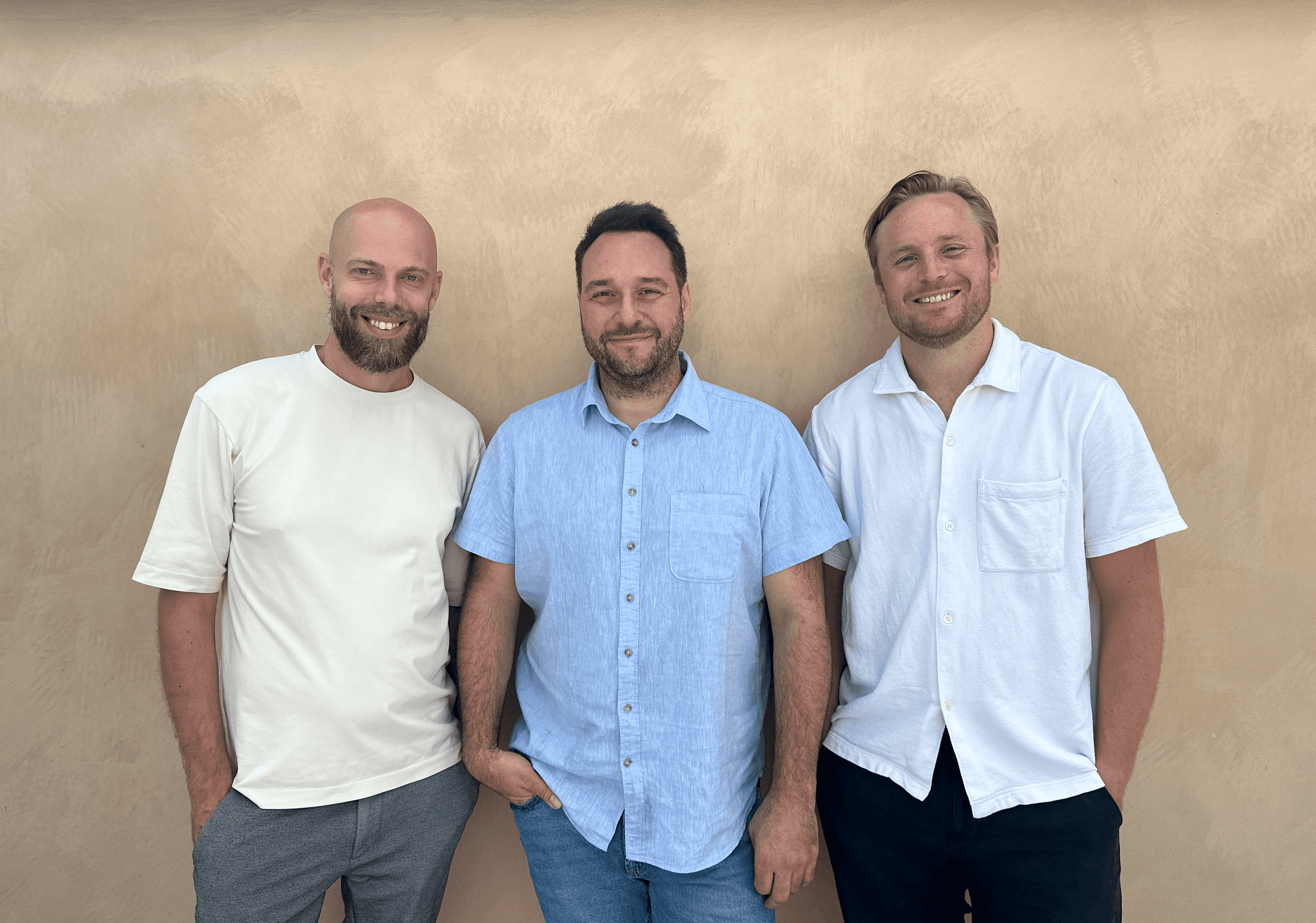 From left: Rickard Javelind, Daniel Angelhoff, Albert Lundberg